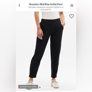 🖤Athleta Black Brooklyn Ankle Pants